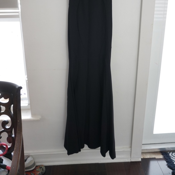 Chiara Boni La Petite Robe Black Elegant Fishtail Evening Black Bodycon Dress - Picture 13 of 16